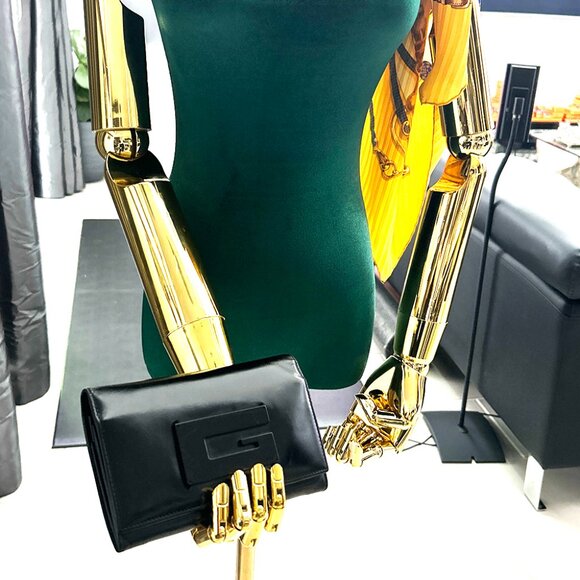 Gucci Long Leather Wallet Black Unisex - Picture 13 of 13